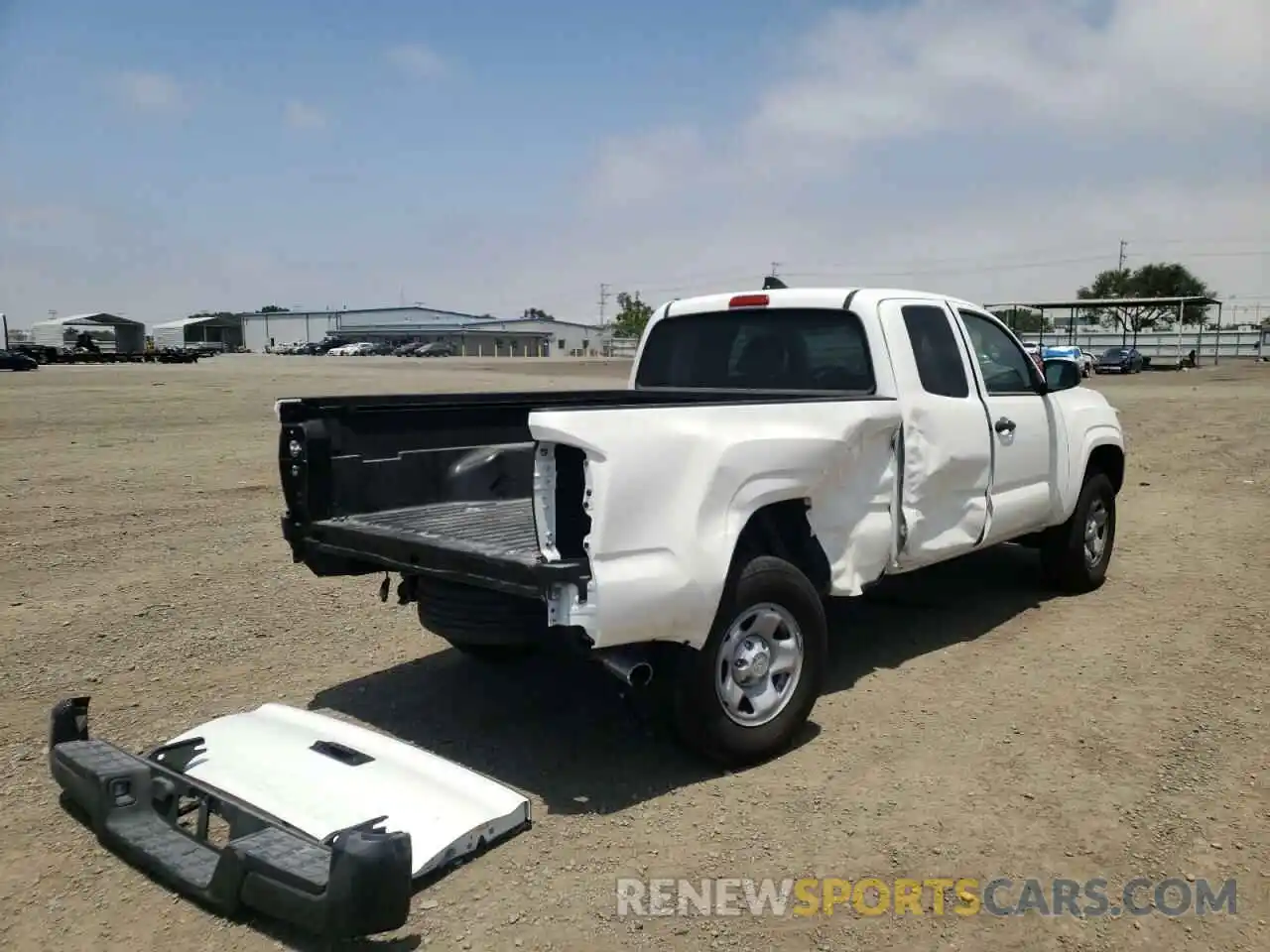 4 Photograph of a damaged car 3TYRX5GN7MT028287 TOYOTA TACOMA 2021