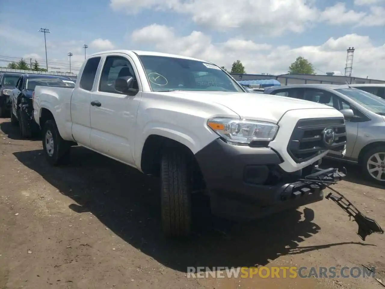 1 Photograph of a damaged car 3TYRX5GN7MT032260 TOYOTA TACOMA 2021