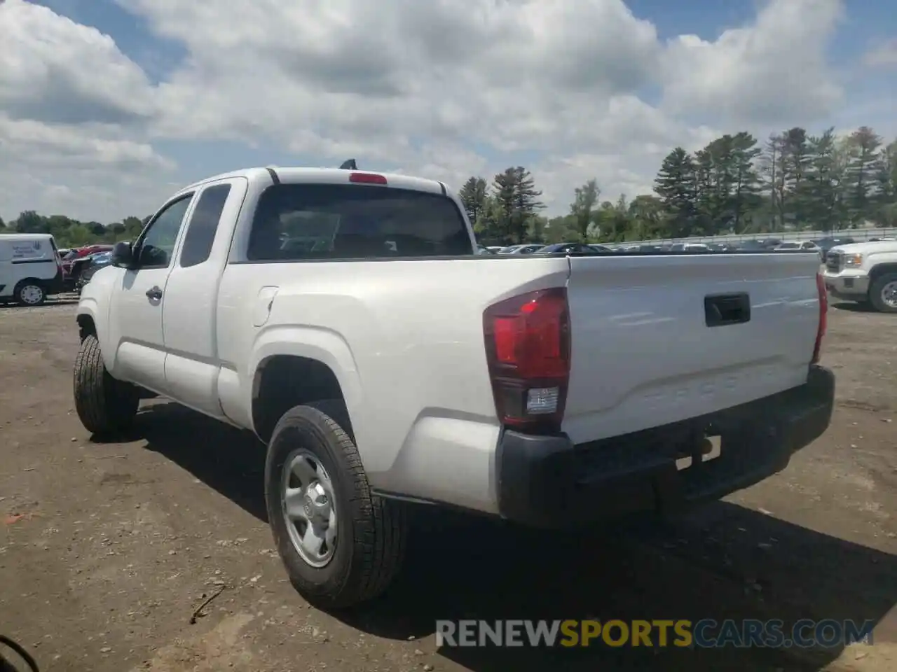 3 Photograph of a damaged car 3TYRX5GN7MT032260 TOYOTA TACOMA 2021