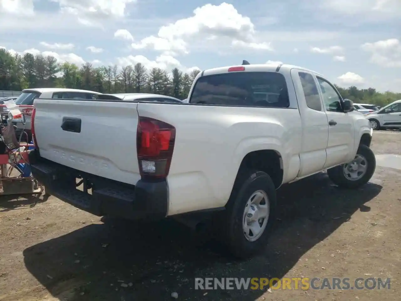 4 Photograph of a damaged car 3TYRX5GN7MT032260 TOYOTA TACOMA 2021