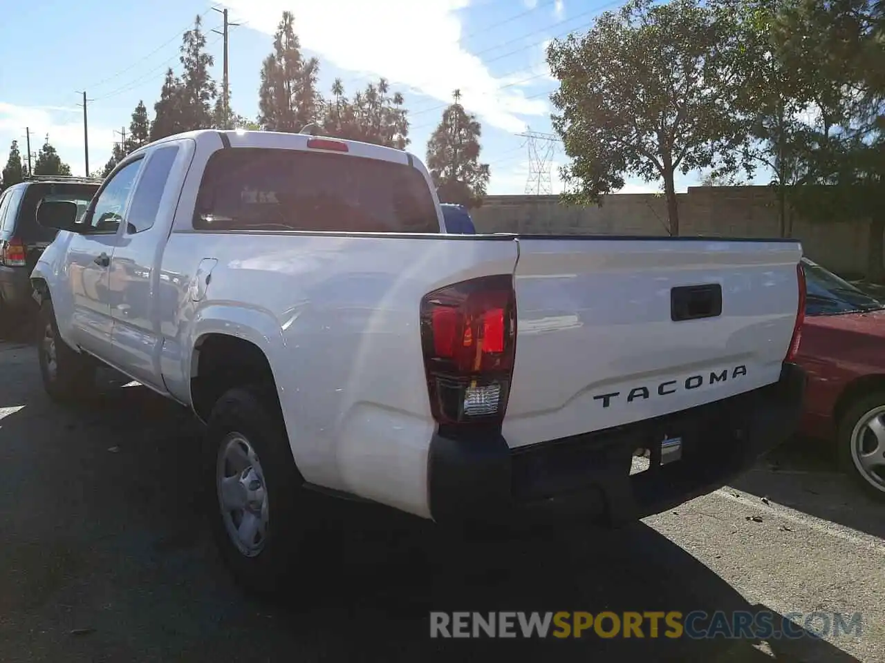 3 Photograph of a damaged car 3TYRX5GN7MT032839 TOYOTA TACOMA 2021