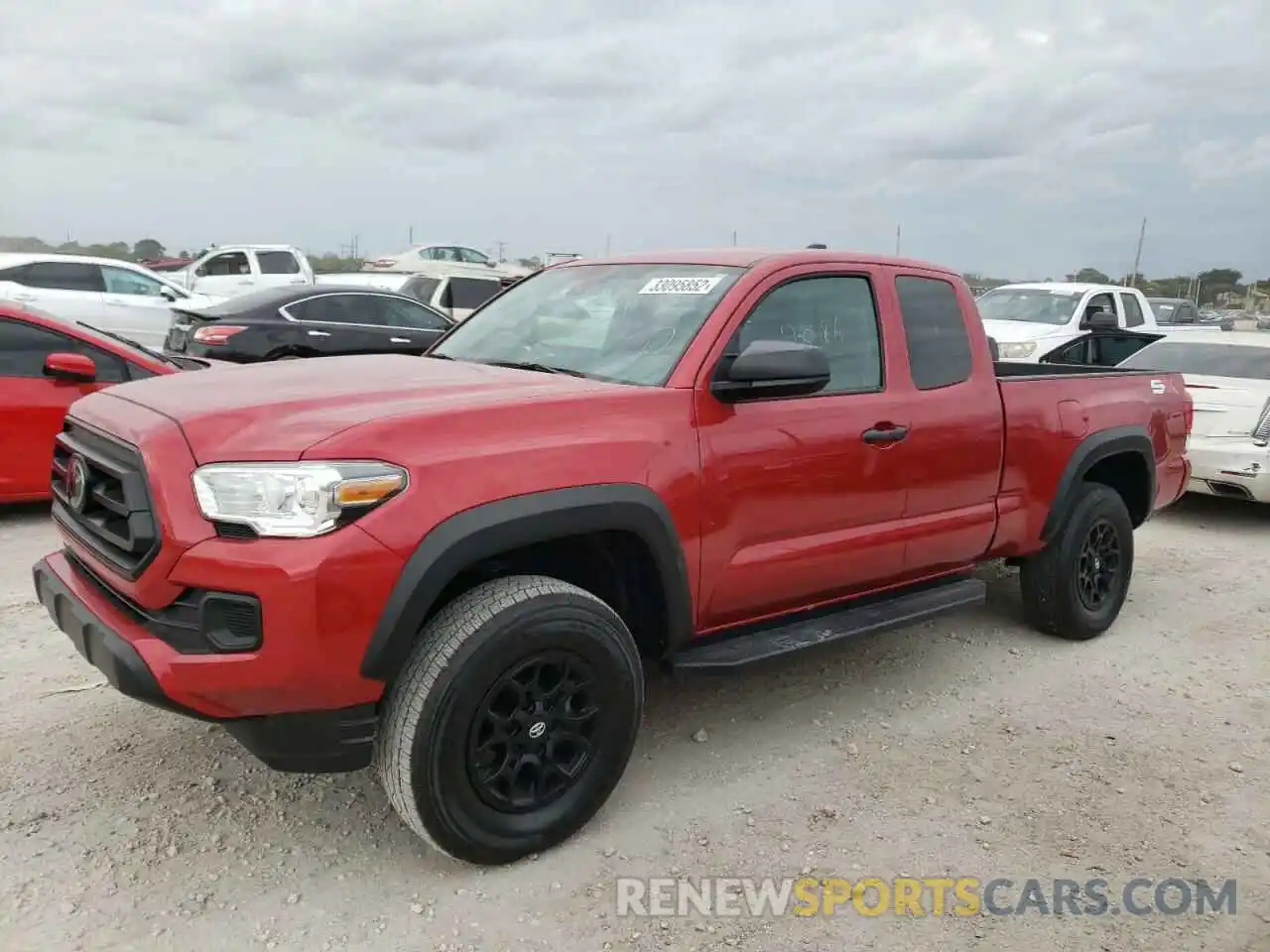 2 Photograph of a damaged car 3TYRX5GN8MT007464 TOYOTA TACOMA 2021