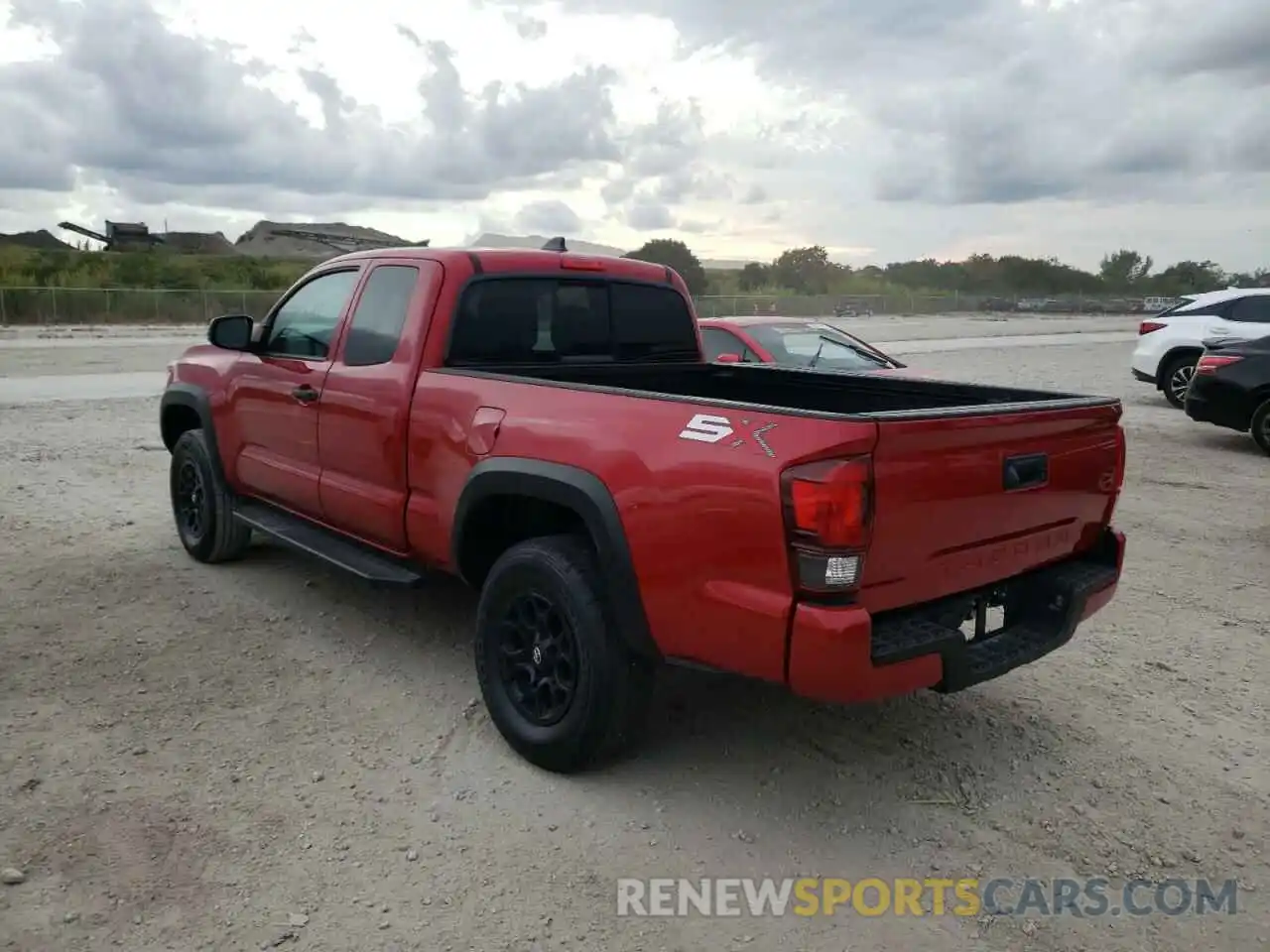 3 Photograph of a damaged car 3TYRX5GN8MT007464 TOYOTA TACOMA 2021