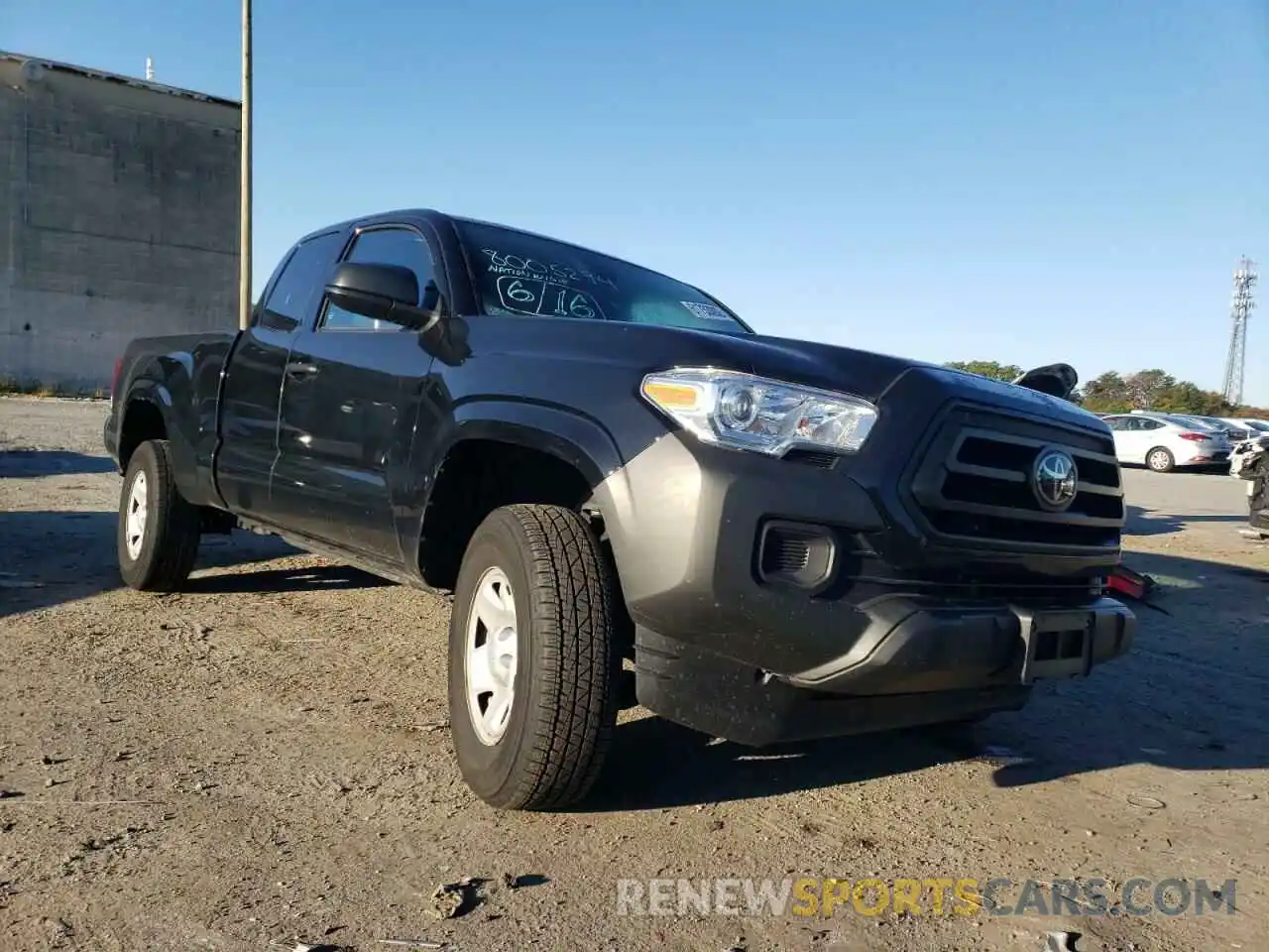 1 Photograph of a damaged car 3TYRX5GN8MT009330 TOYOTA TACOMA 2021