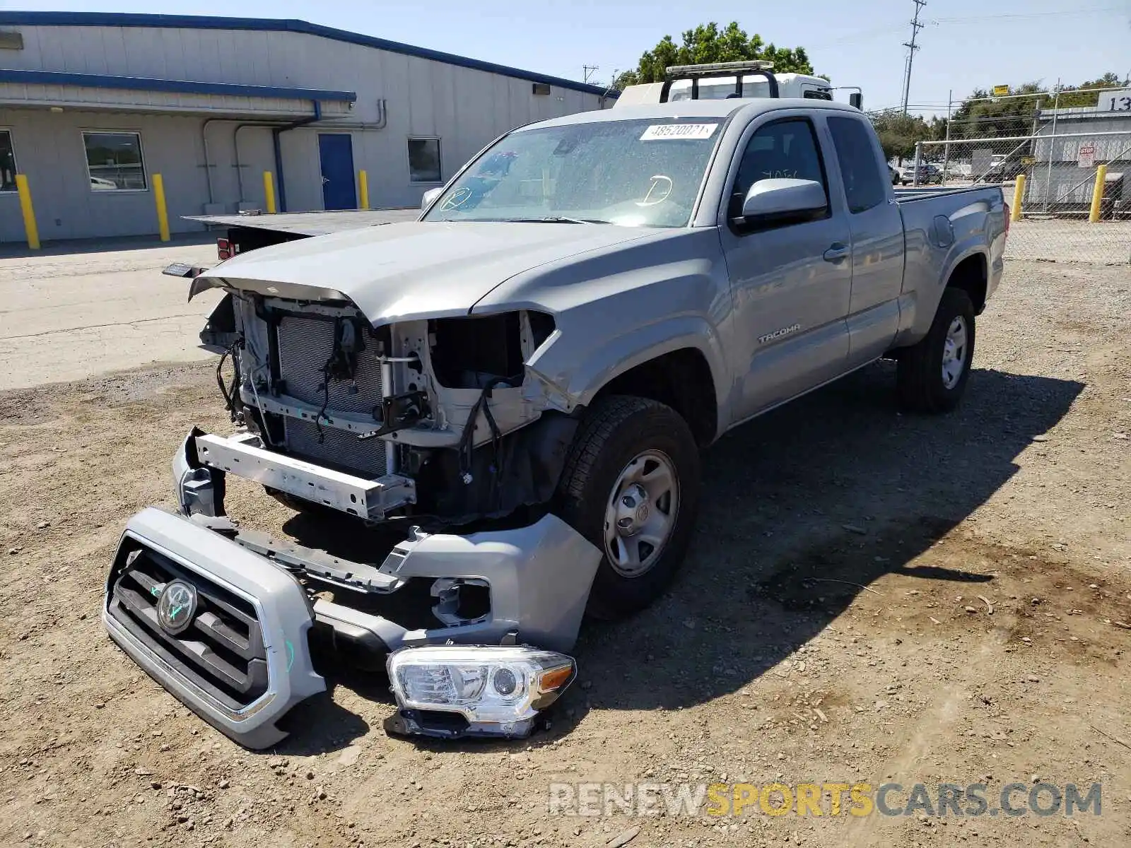 2 Photograph of a damaged car 3TYRX5GN8MT009926 TOYOTA TACOMA 2021