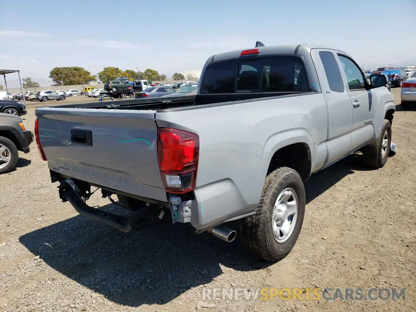 4 Photograph of a damaged car 3TYRX5GN8MT009926 TOYOTA TACOMA 2021