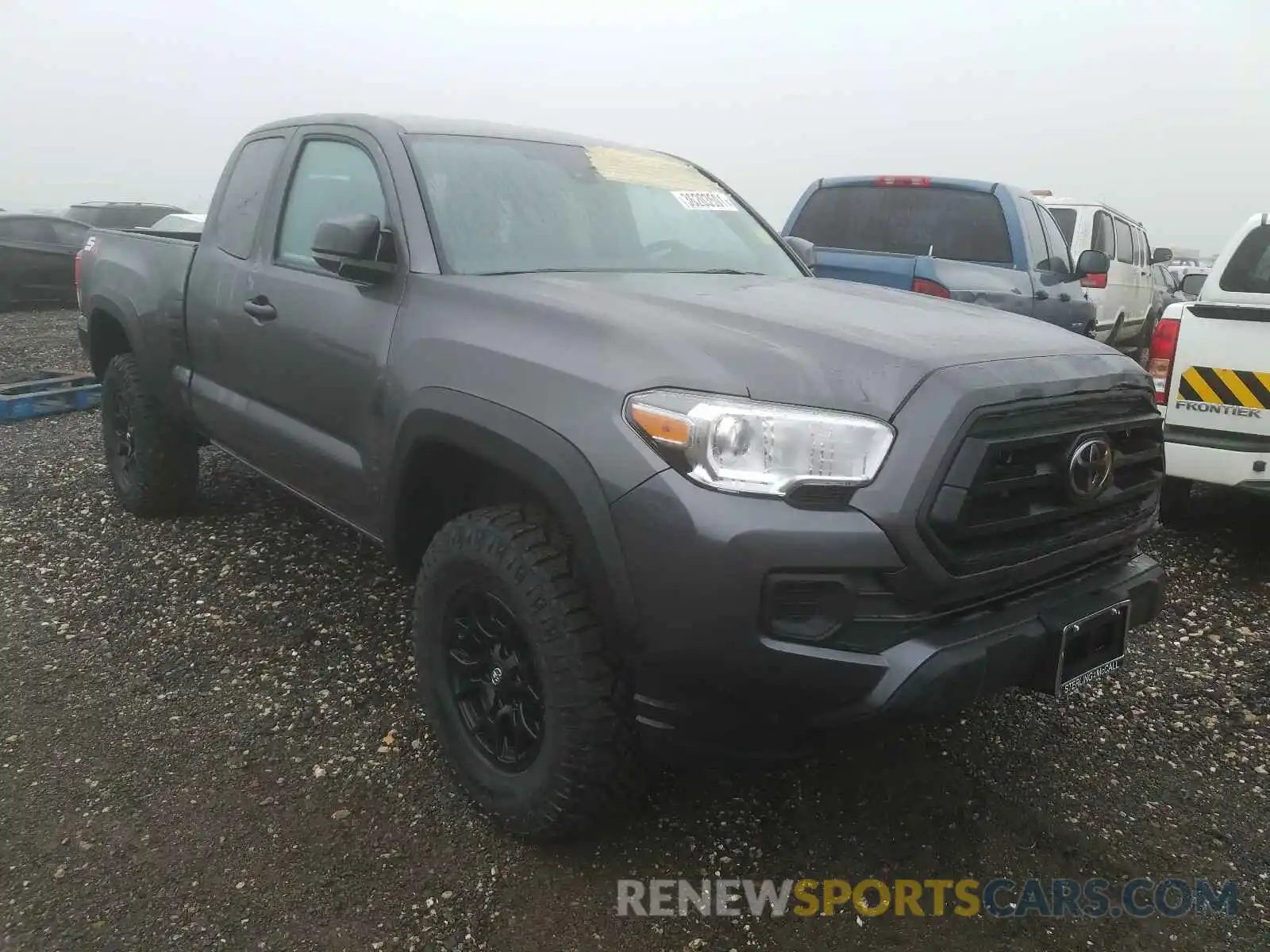 1 Photograph of a damaged car 3TYRX5GN8MT010803 TOYOTA TACOMA 2021