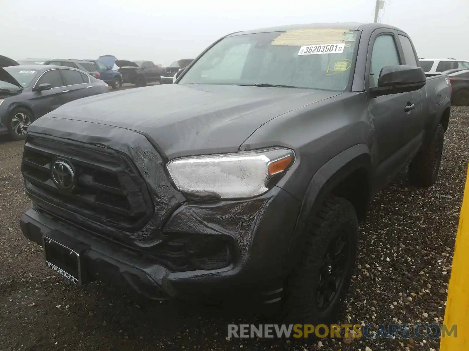 2 Photograph of a damaged car 3TYRX5GN8MT010803 TOYOTA TACOMA 2021