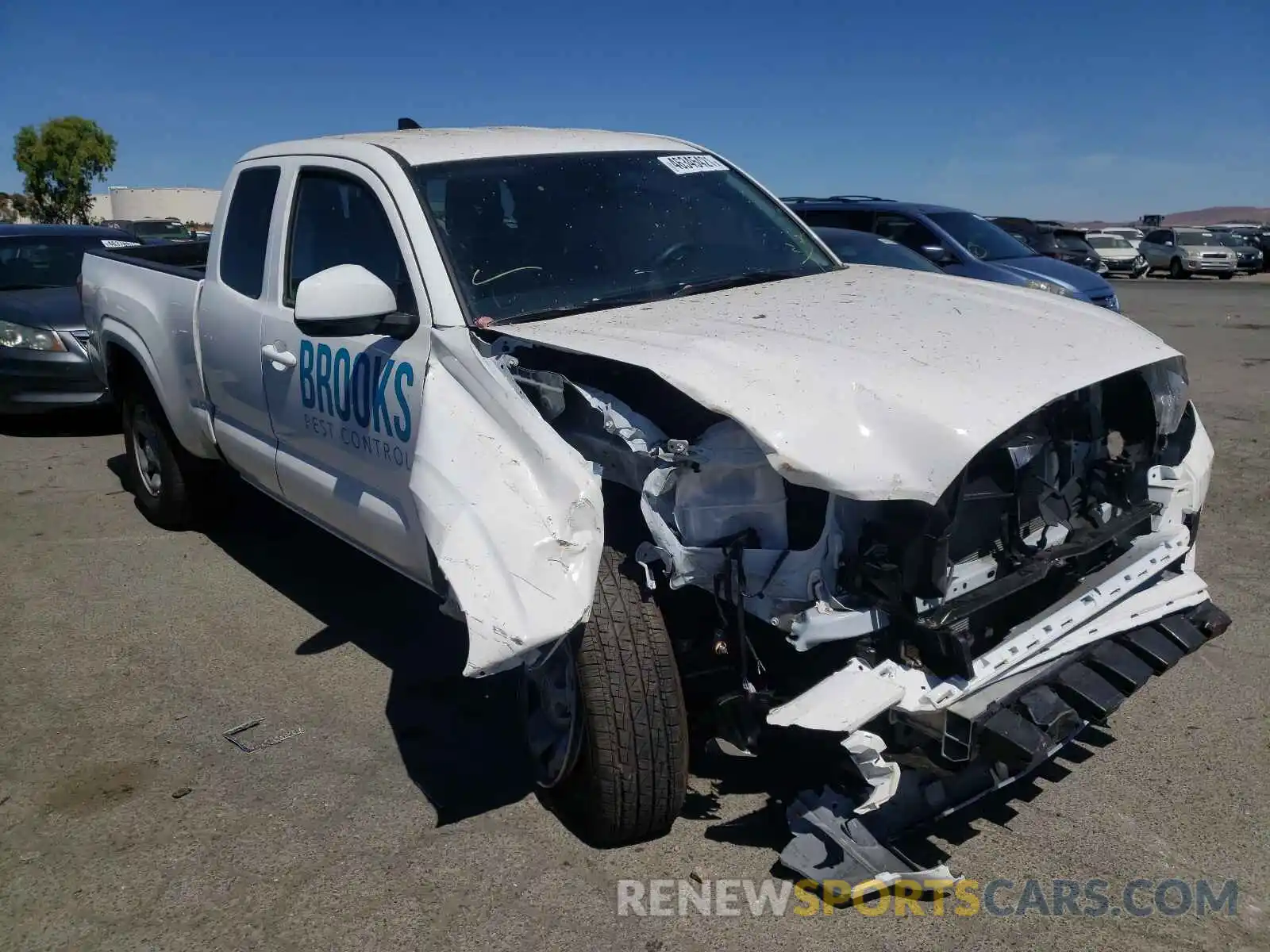 1 Photograph of a damaged car 3TYRX5GN8MT013510 TOYOTA TACOMA 2021