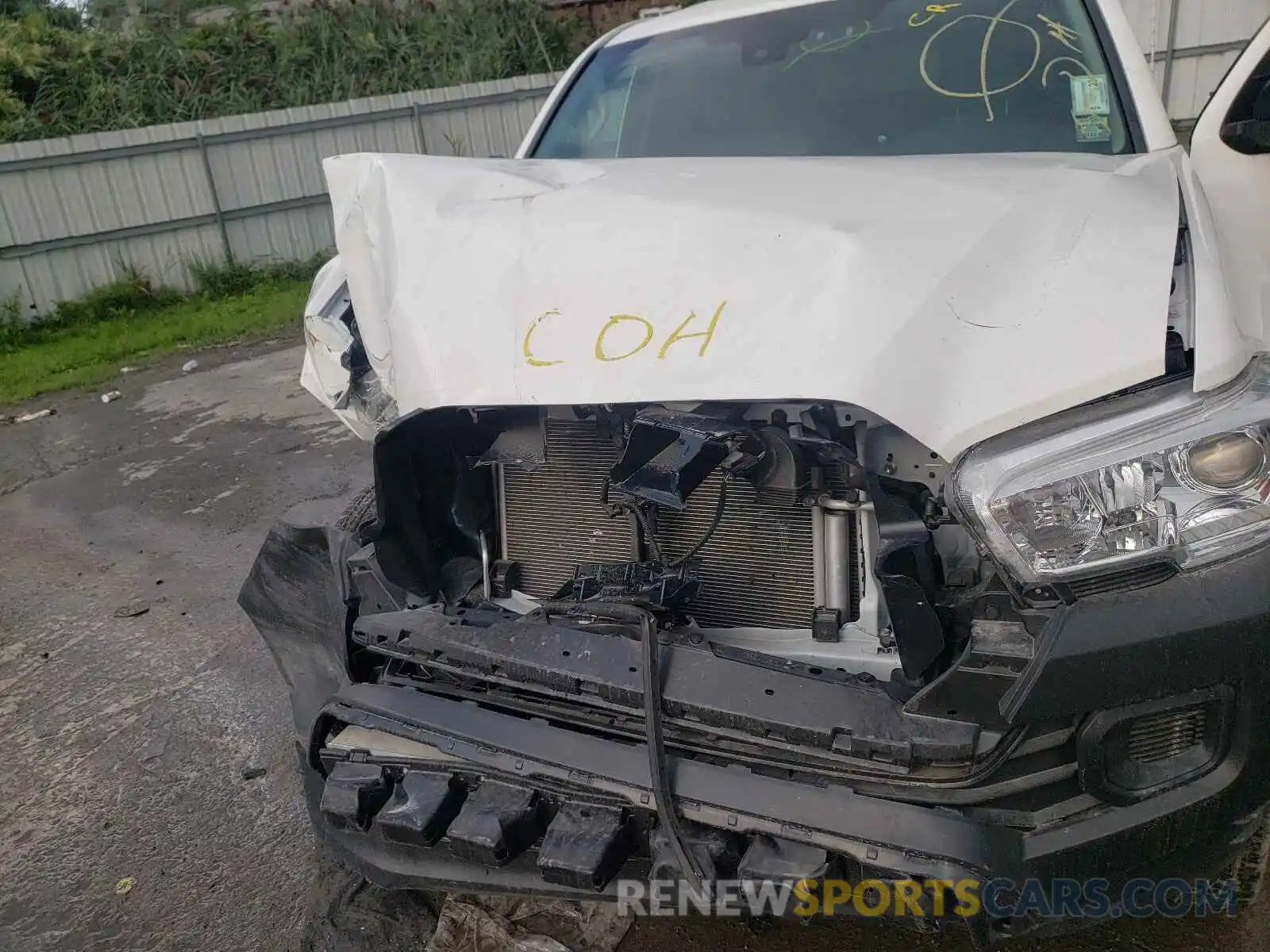 7 Photograph of a damaged car 3TYRX5GN8MT014284 TOYOTA TACOMA 2021