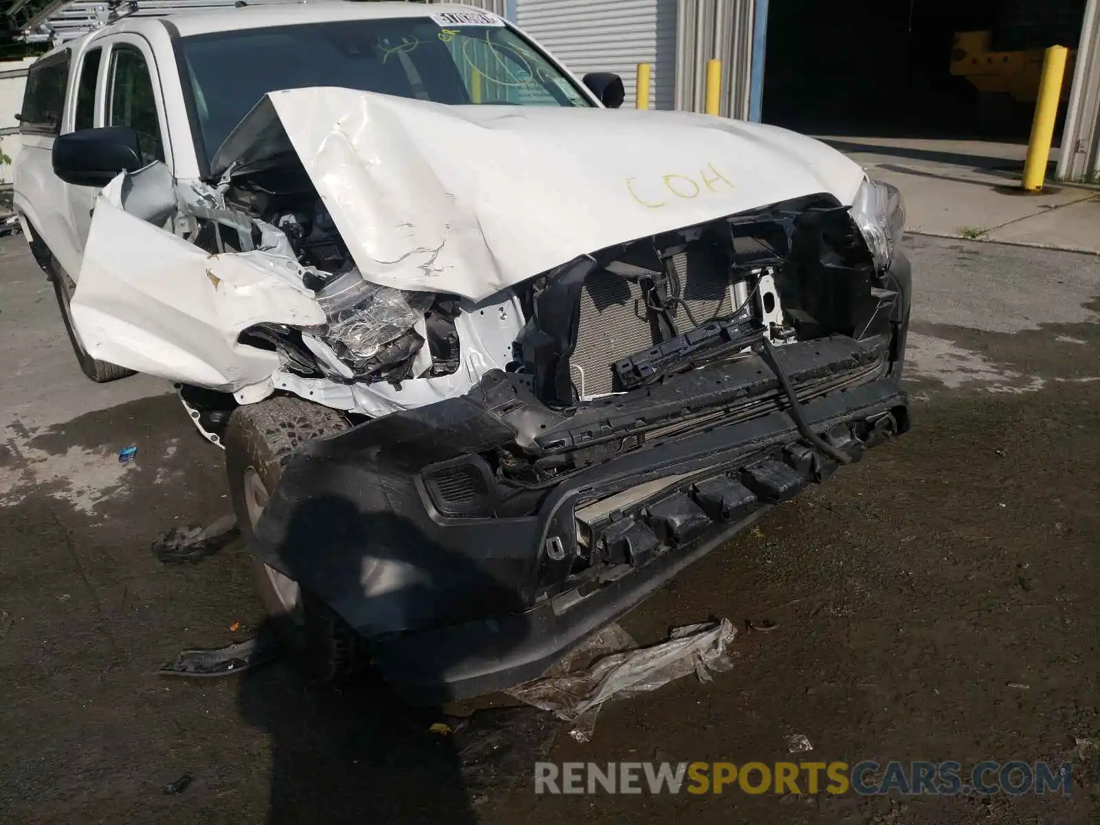 9 Photograph of a damaged car 3TYRX5GN8MT014284 TOYOTA TACOMA 2021