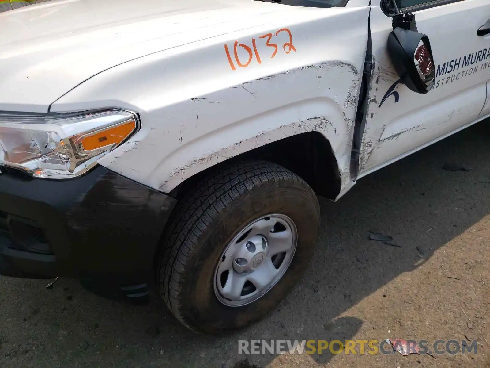 9 Photograph of a damaged car 3TYRX5GN8MT019145 TOYOTA TACOMA 2021