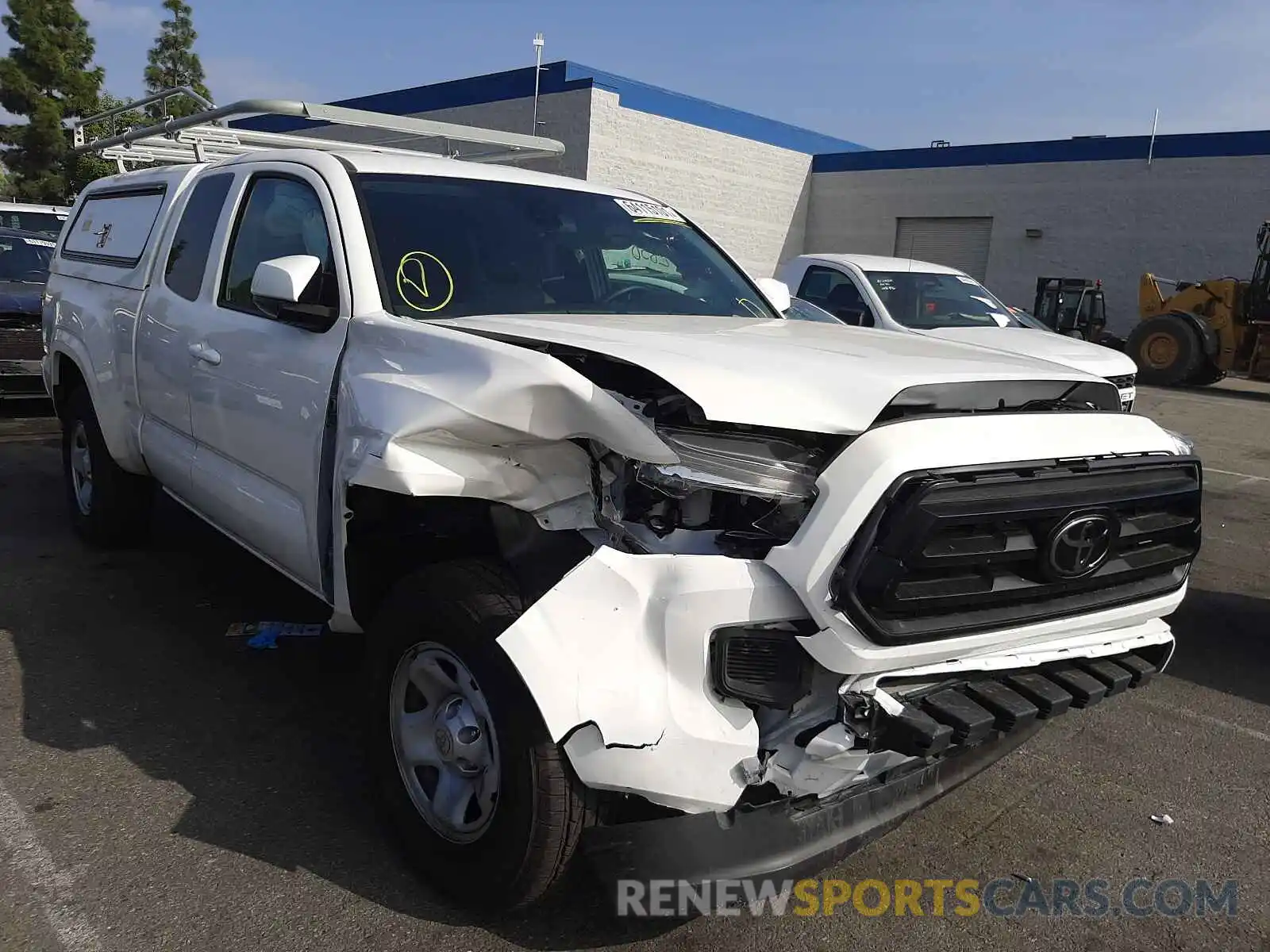 1 Photograph of a damaged car 3TYRX5GN8MT021252 TOYOTA TACOMA 2021