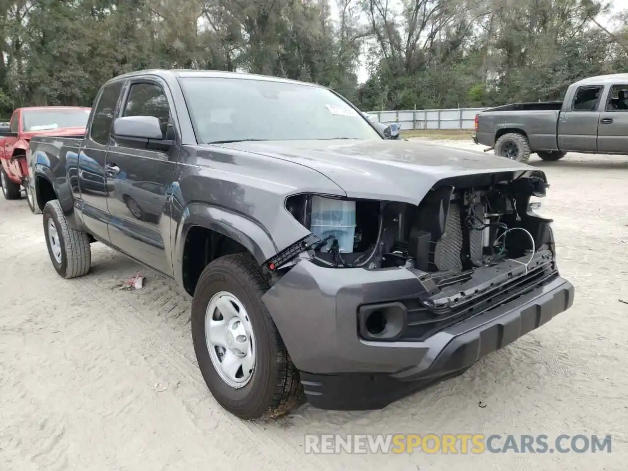 1 Photograph of a damaged car 3TYRX5GN8MT022403 TOYOTA TACOMA 2021