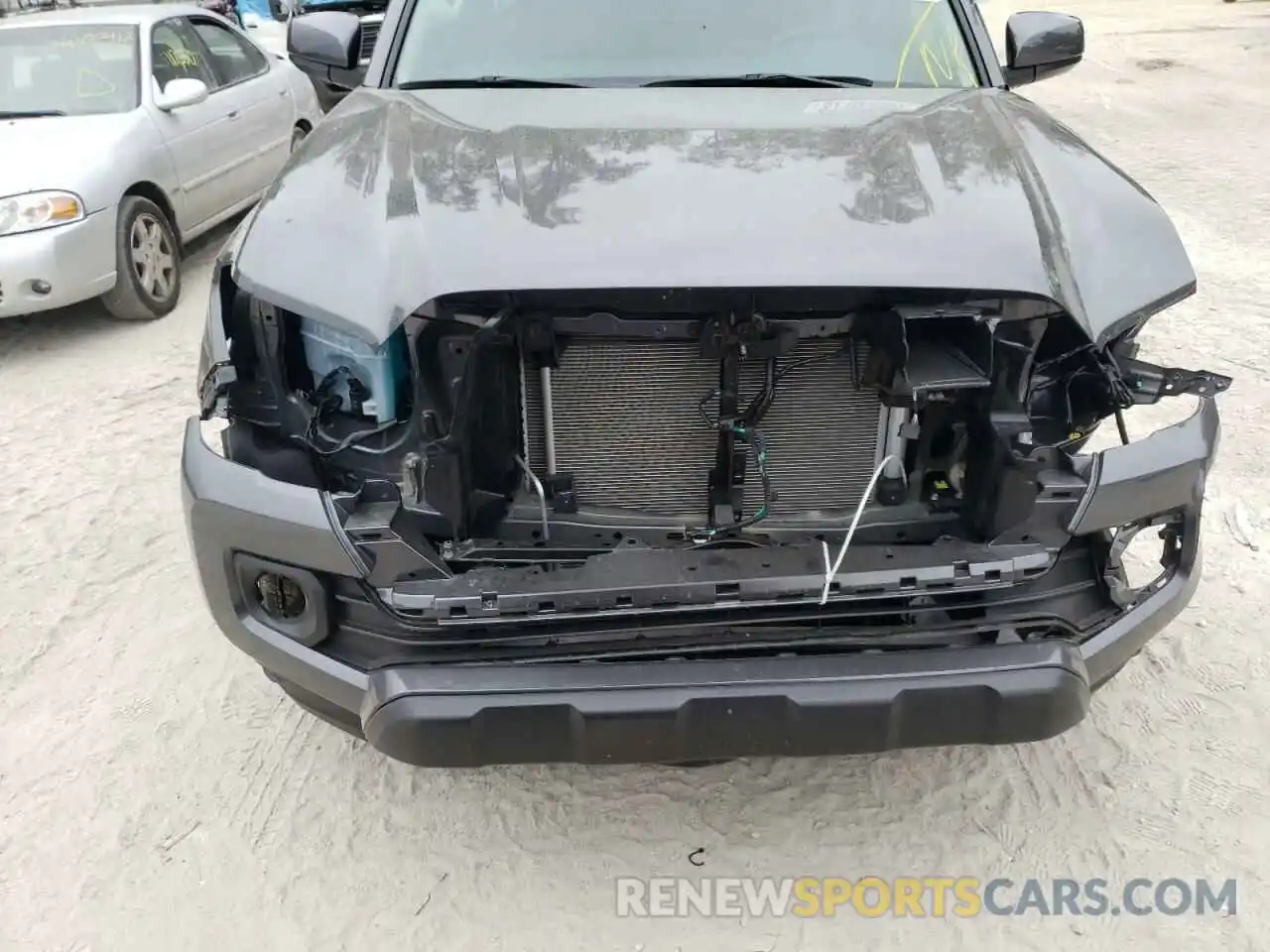 9 Photograph of a damaged car 3TYRX5GN8MT022403 TOYOTA TACOMA 2021