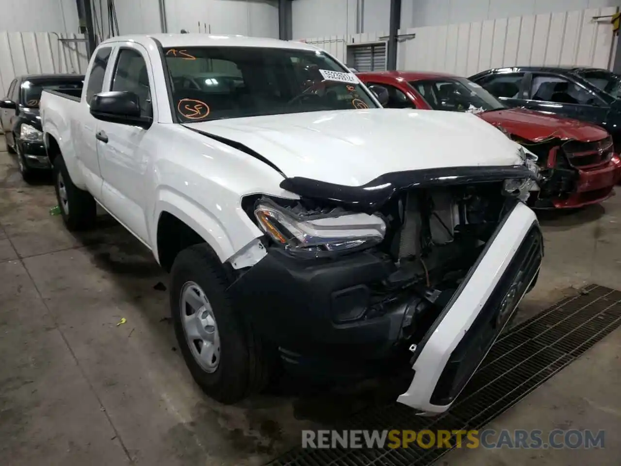 1 Photograph of a damaged car 3TYRX5GN8MT024894 TOYOTA TACOMA 2021