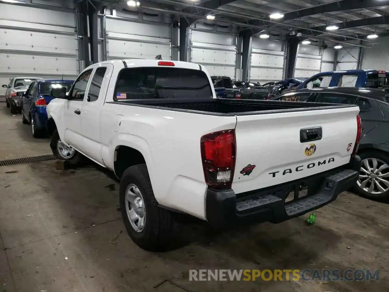 3 Photograph of a damaged car 3TYRX5GN8MT024894 TOYOTA TACOMA 2021