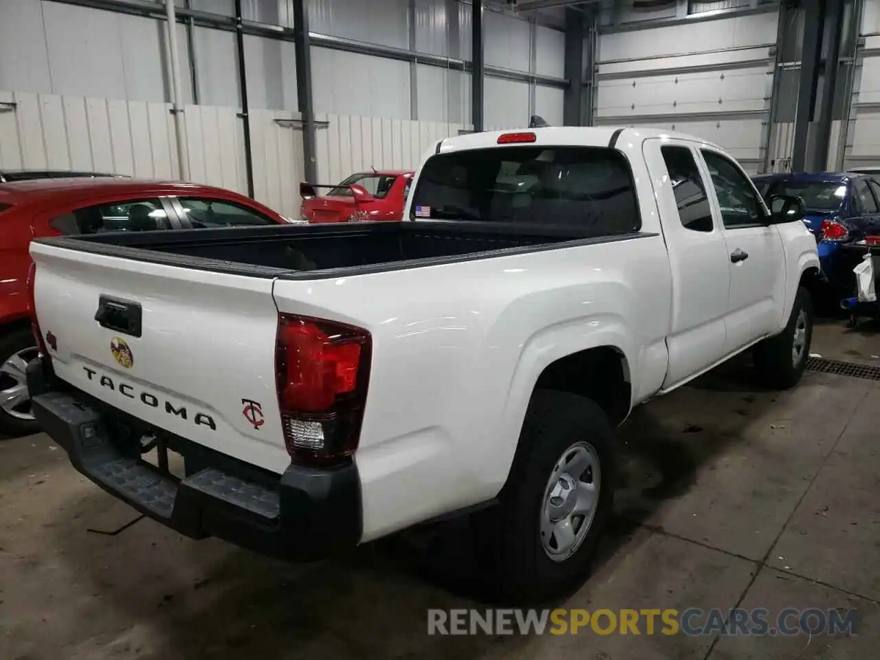 4 Photograph of a damaged car 3TYRX5GN8MT024894 TOYOTA TACOMA 2021