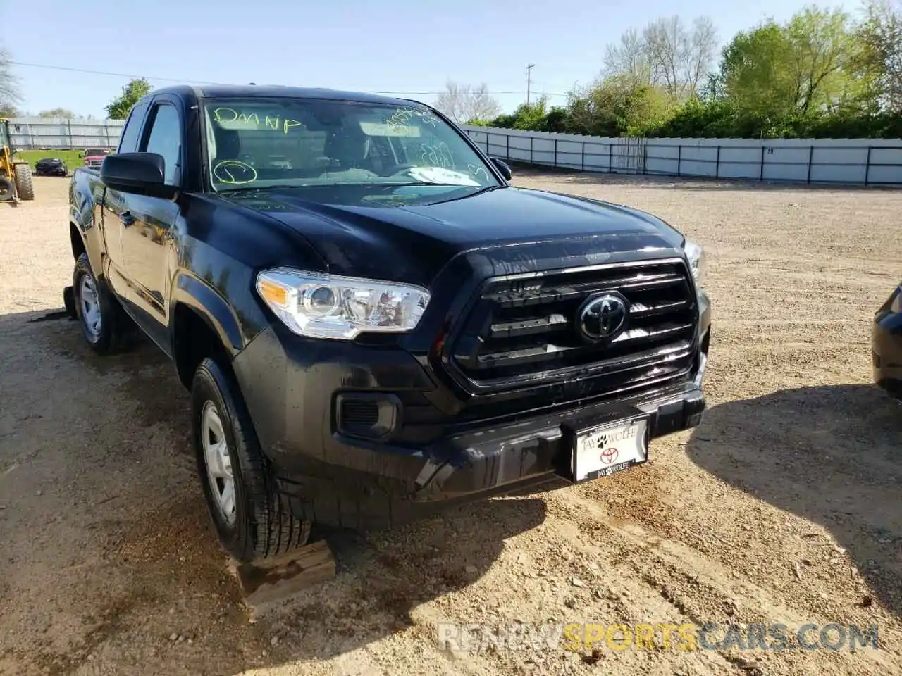 1 Photograph of a damaged car 3TYRX5GN8MT026967 TOYOTA TACOMA 2021