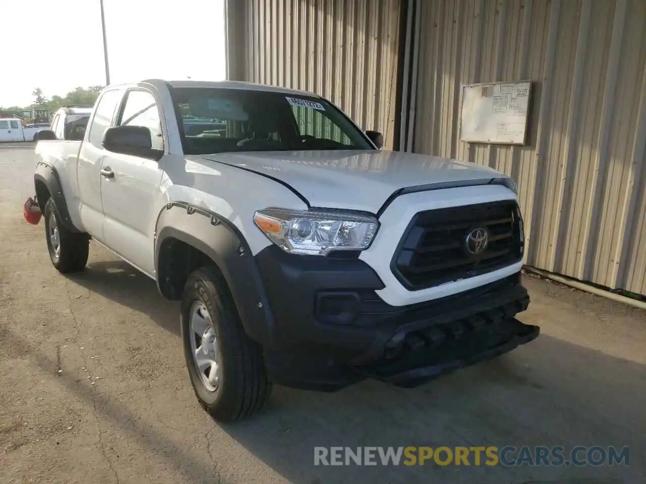 1 Photograph of a damaged car 3TYRX5GN8MT032283 TOYOTA TACOMA 2021