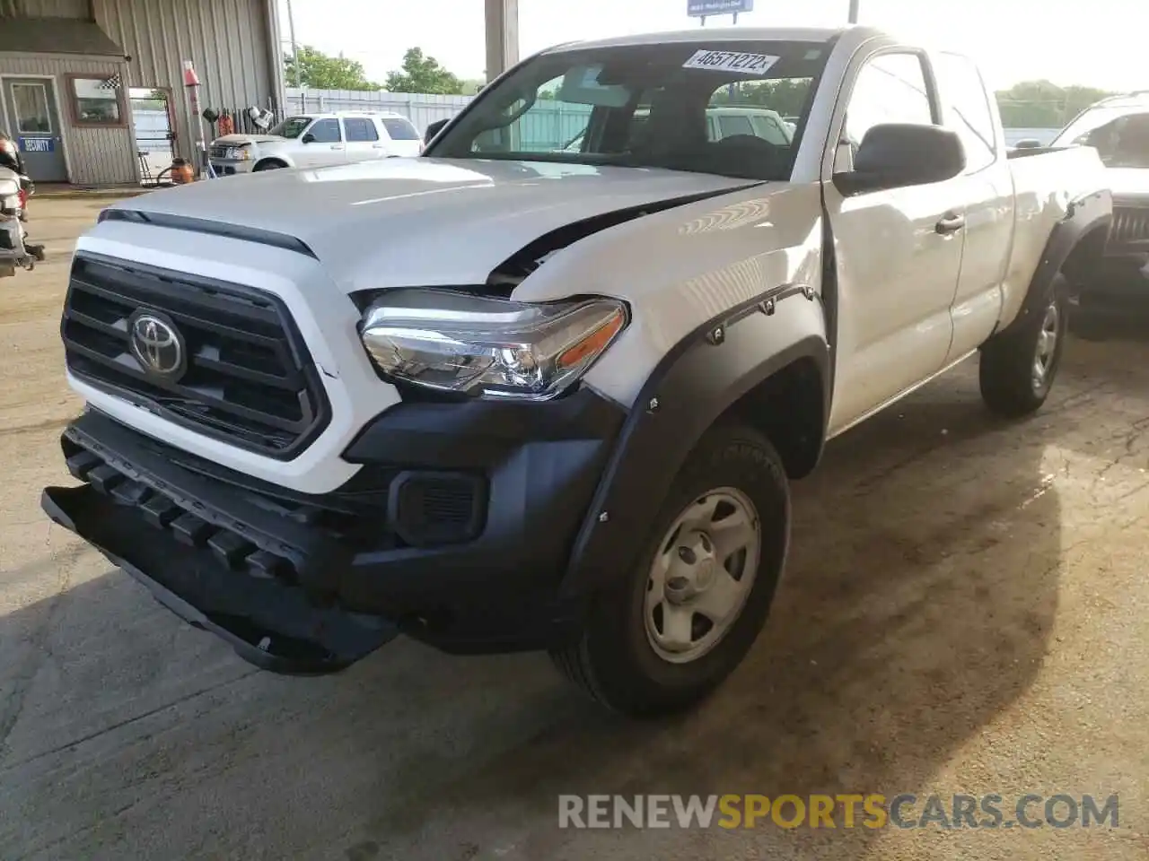 2 Photograph of a damaged car 3TYRX5GN8MT032283 TOYOTA TACOMA 2021