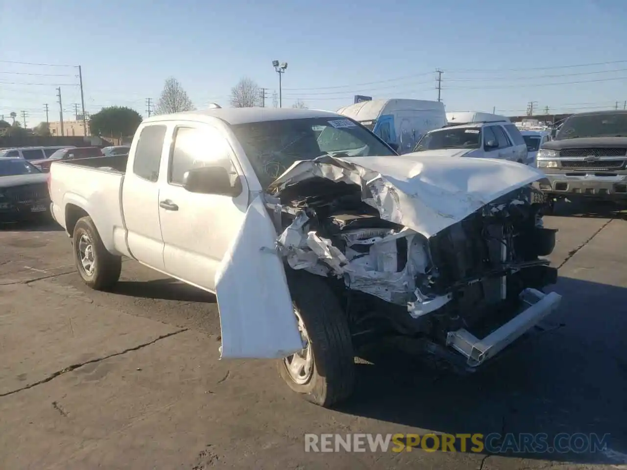 1 Photograph of a damaged car 3TYRX5GN8MT034082 TOYOTA TACOMA 2021