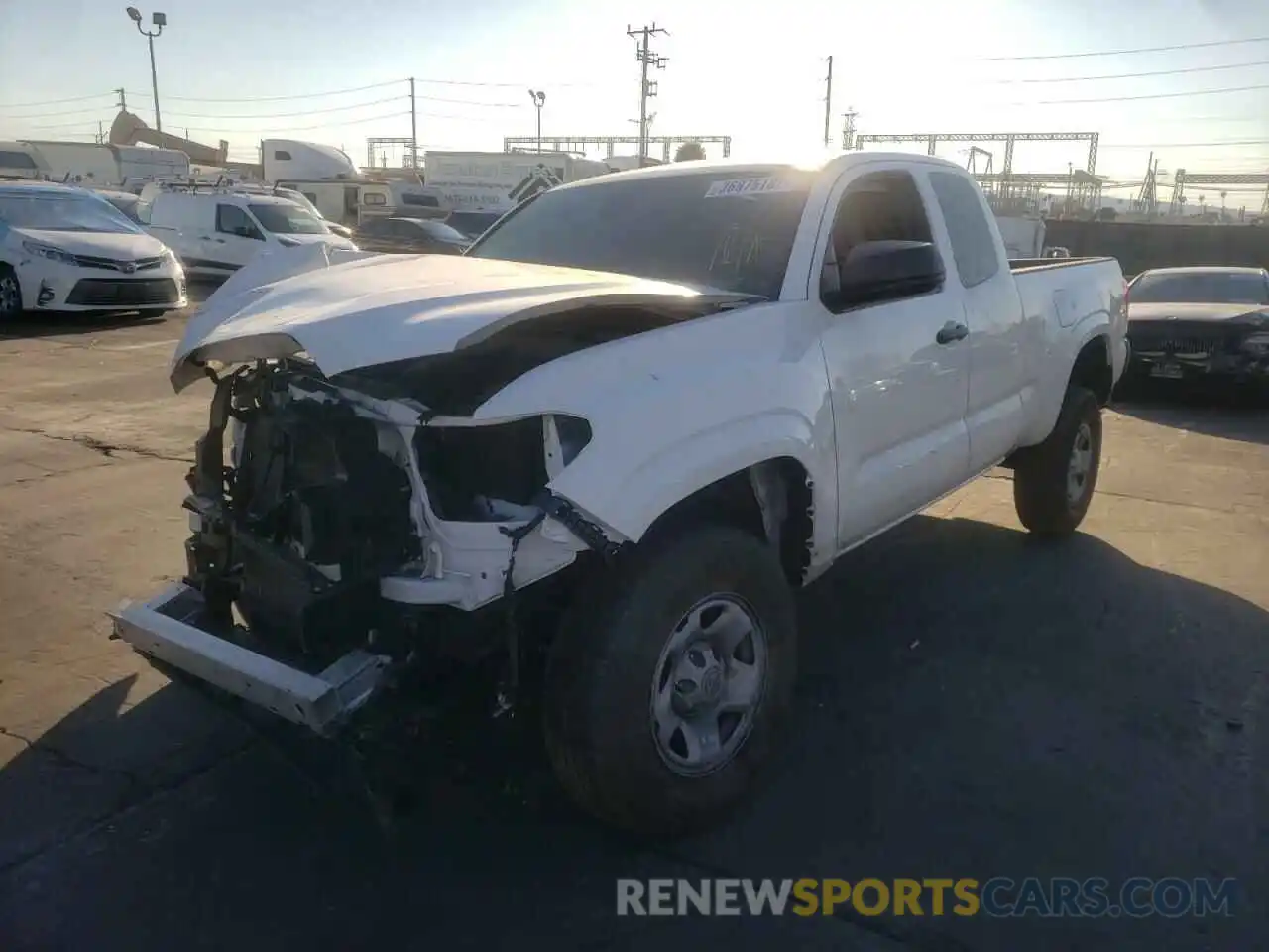 2 Photograph of a damaged car 3TYRX5GN8MT034082 TOYOTA TACOMA 2021