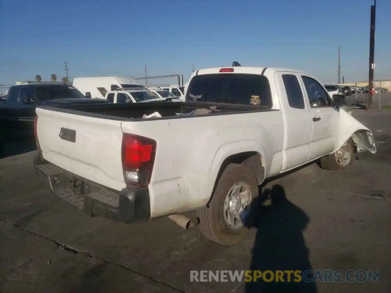 4 Photograph of a damaged car 3TYRX5GN8MT034082 TOYOTA TACOMA 2021