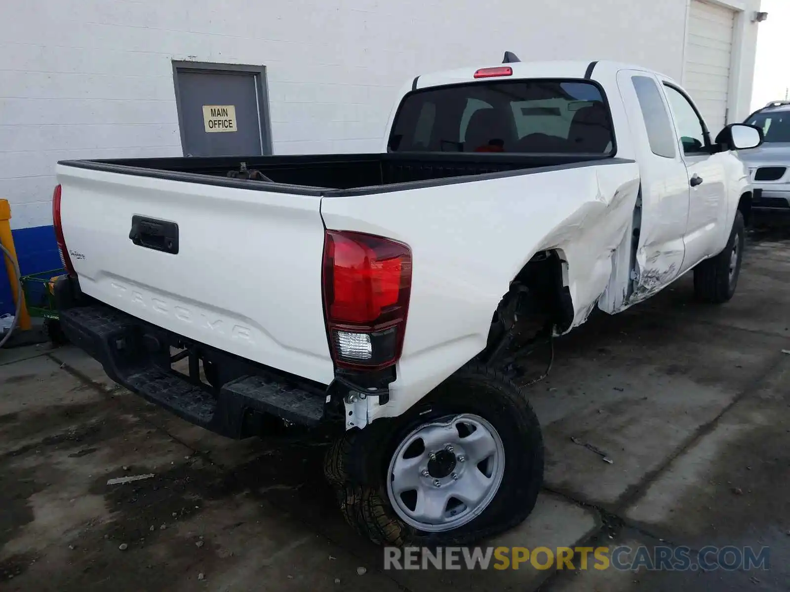 4 Фотография поврежденного автомобиля 3TYRX5GN9MT007022 TOYOTA TACOMA 2021