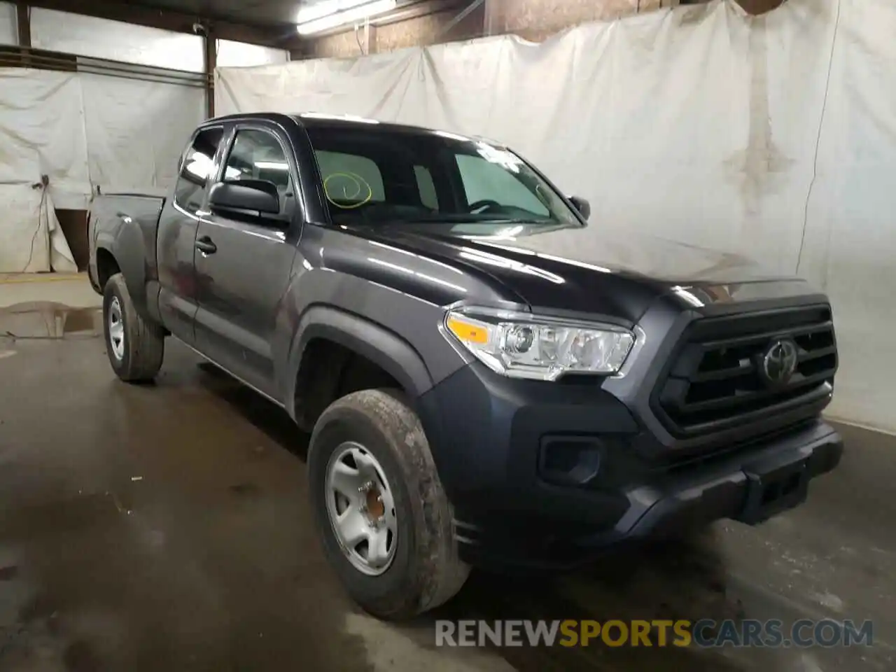 1 Photograph of a damaged car 3TYRX5GN9MT007313 TOYOTA TACOMA 2021