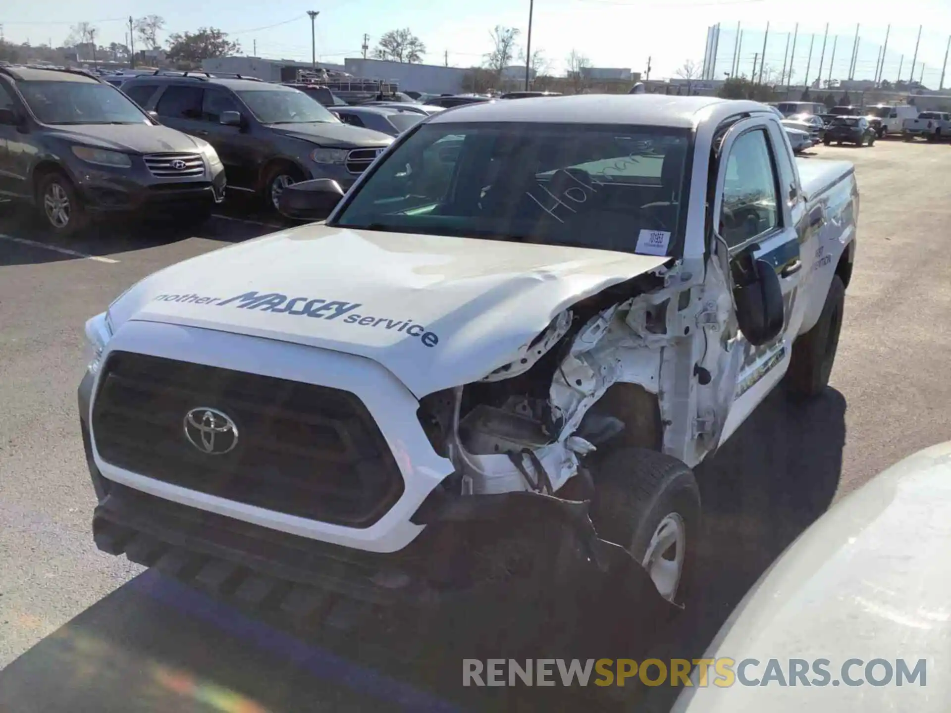 1 Photograph of a damaged car 3TYRX5GN9MT020028 TOYOTA TACOMA 2021