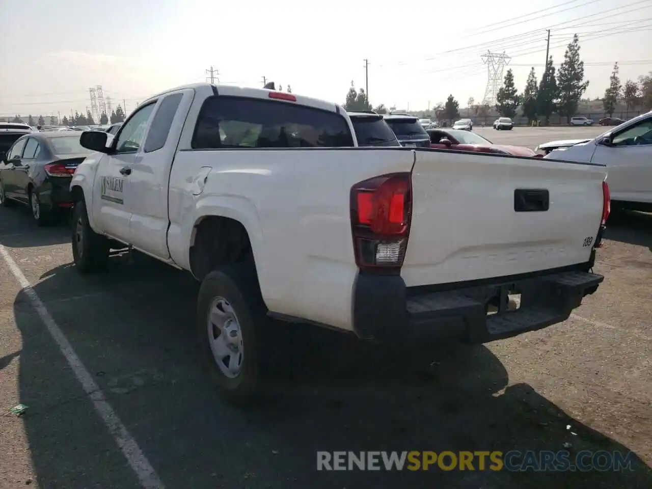 3 Photograph of a damaged car 3TYRX5GNXMT007241 TOYOTA TACOMA 2021