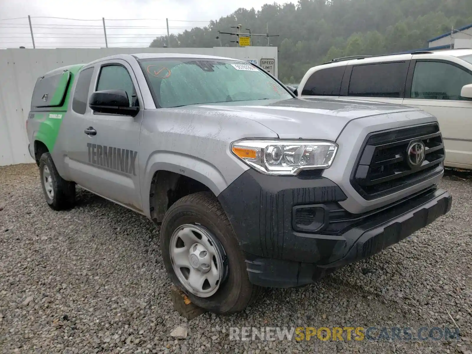 1 Photograph of a damaged car 3TYRX5GNXMT008390 TOYOTA TACOMA 2021