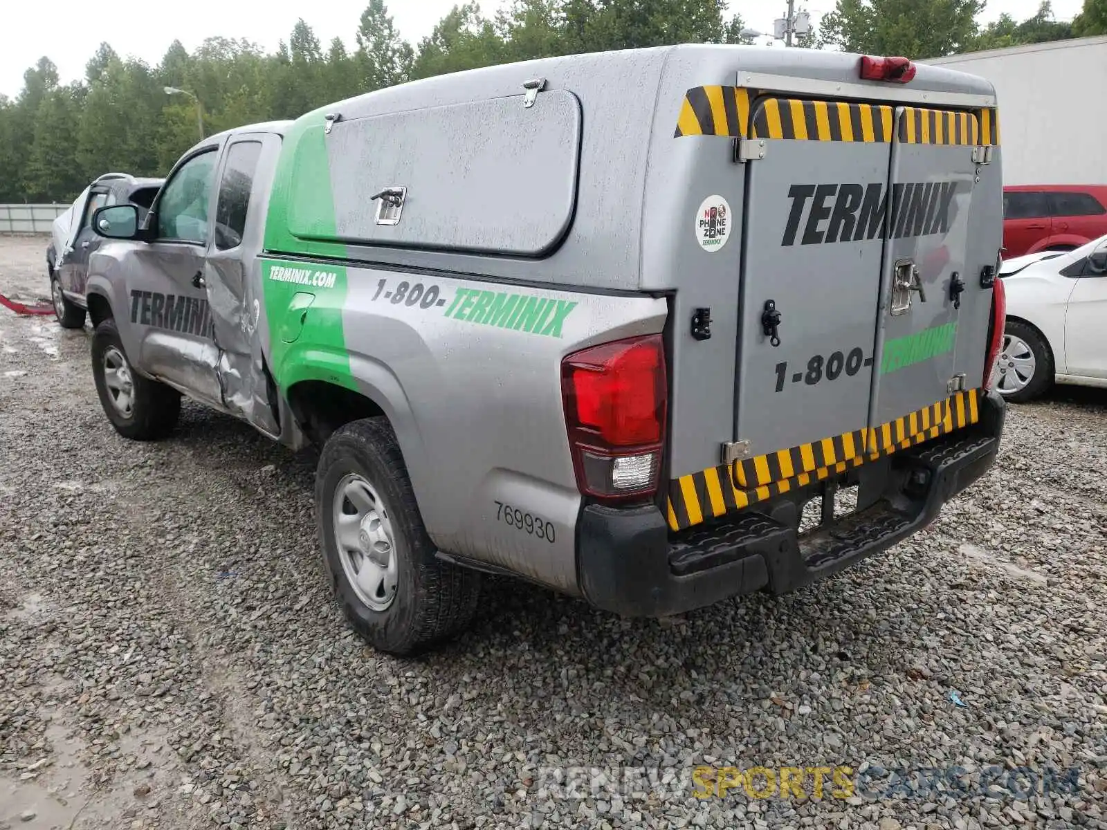 3 Photograph of a damaged car 3TYRX5GNXMT008390 TOYOTA TACOMA 2021