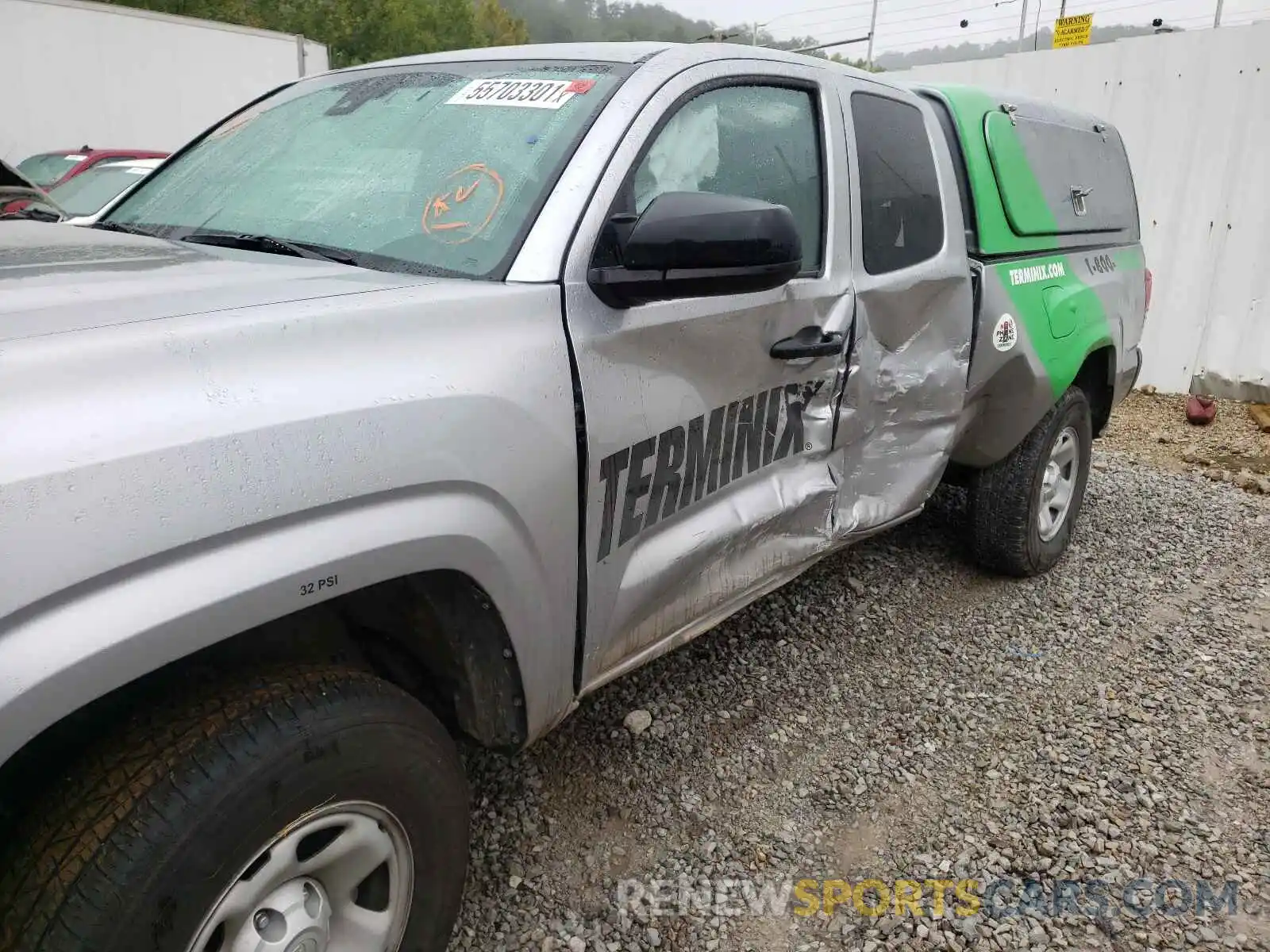 9 Photograph of a damaged car 3TYRX5GNXMT008390 TOYOTA TACOMA 2021