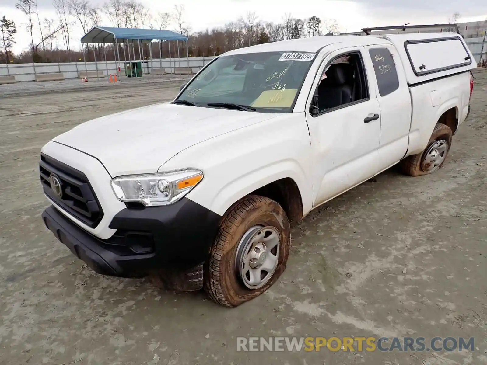 2 Photograph of a damaged car 3TYRX5GNXMT010849 TOYOTA TACOMA 2021