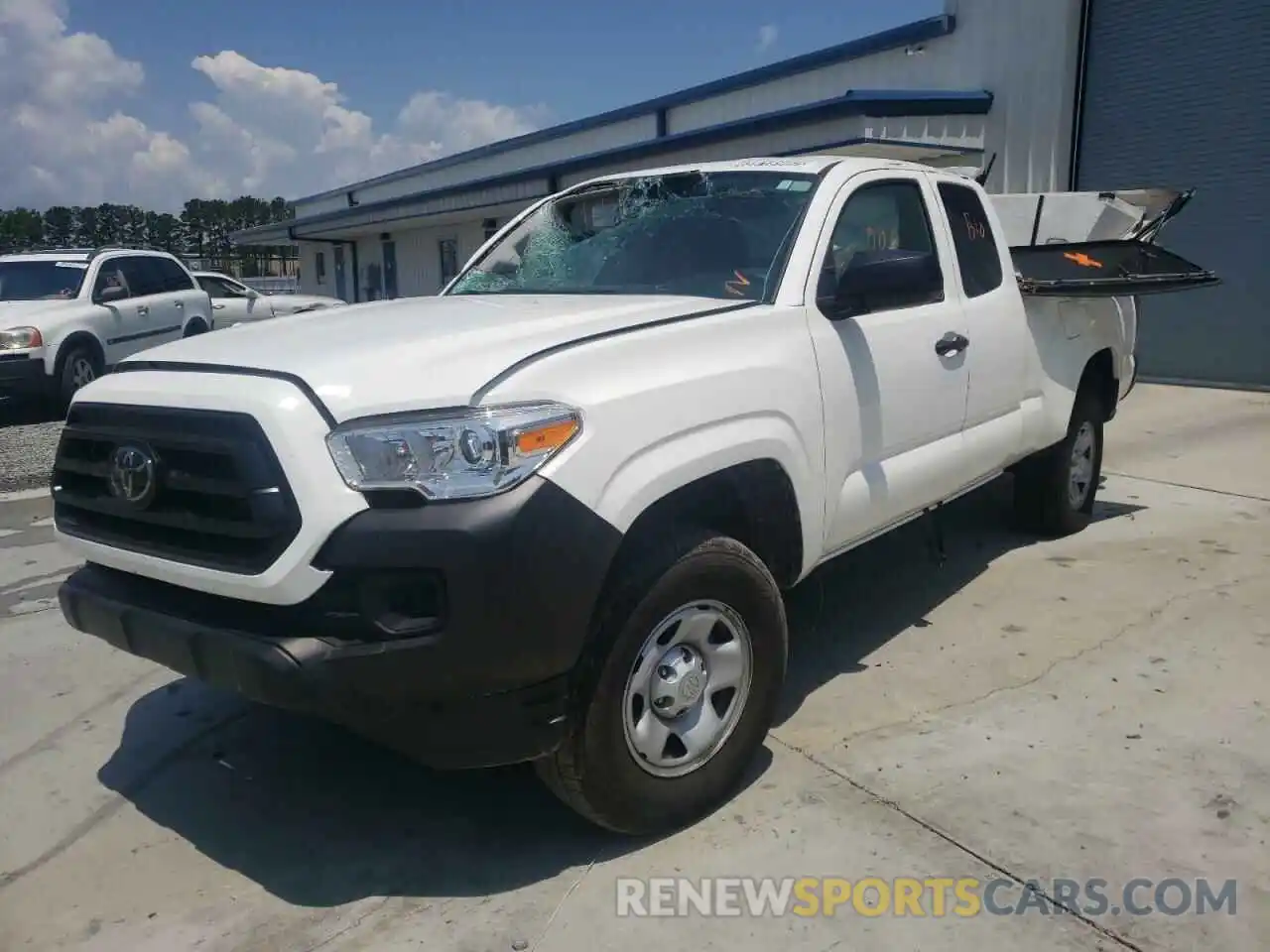 2 Photograph of a damaged car 3TYRX5GNXMT011368 TOYOTA TACOMA 2021