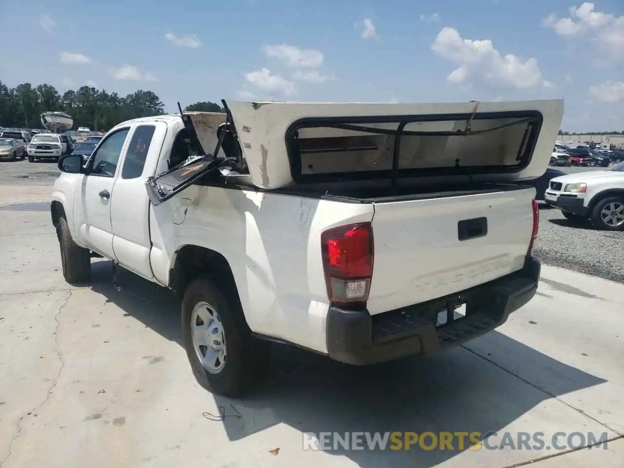 3 Photograph of a damaged car 3TYRX5GNXMT011368 TOYOTA TACOMA 2021