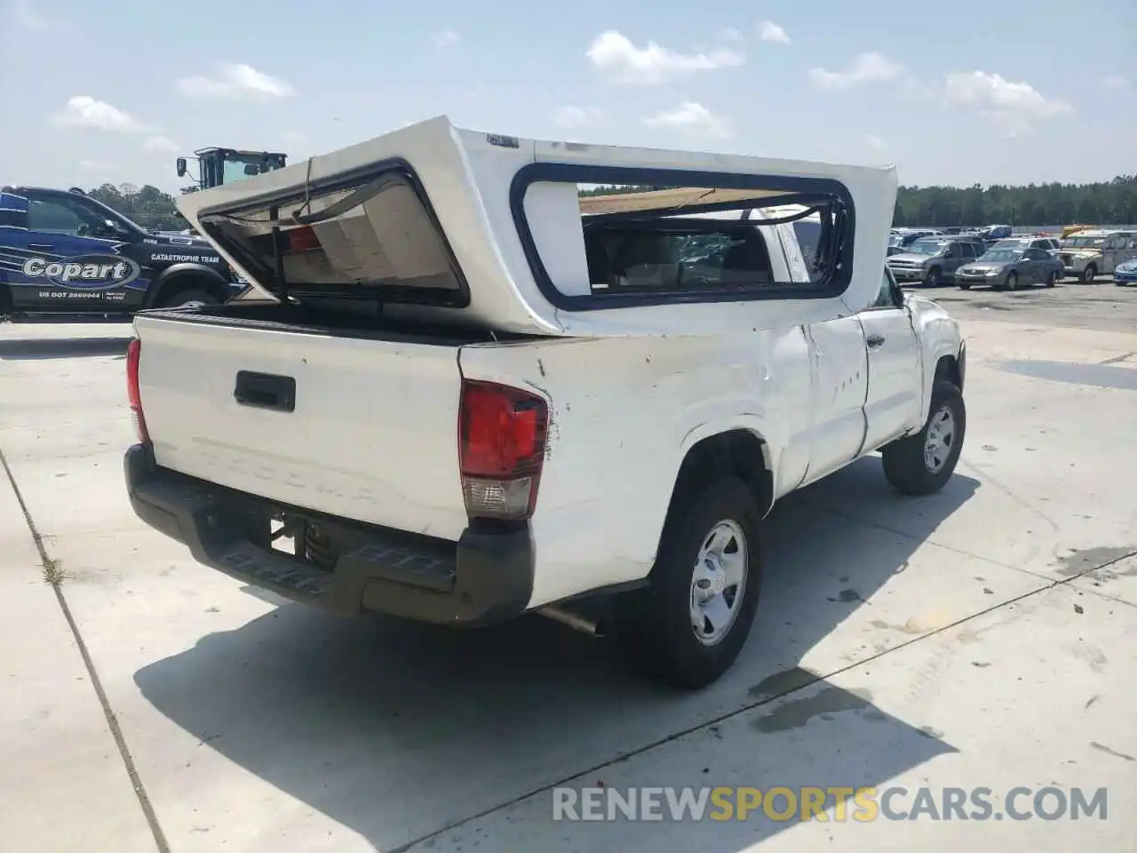 4 Photograph of a damaged car 3TYRX5GNXMT011368 TOYOTA TACOMA 2021