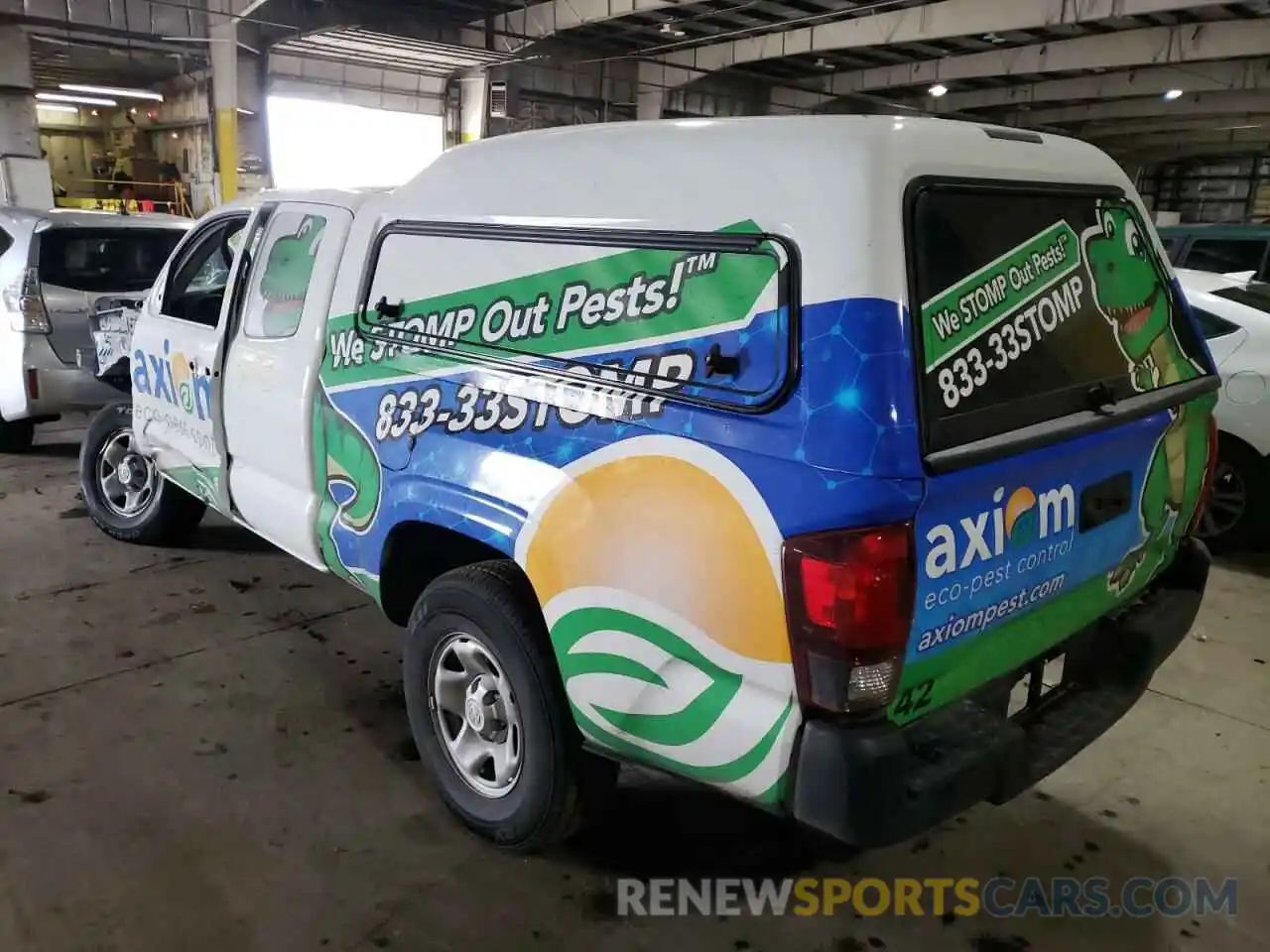 3 Photograph of a damaged car 3TYRX5GNXMT015923 TOYOTA TACOMA 2021