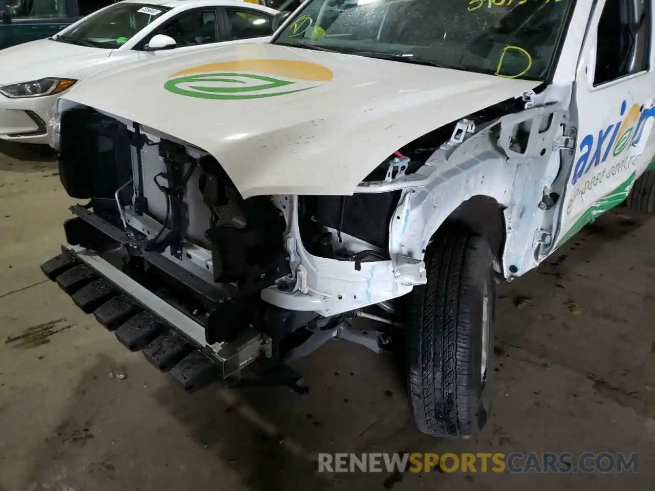 9 Photograph of a damaged car 3TYRX5GNXMT015923 TOYOTA TACOMA 2021