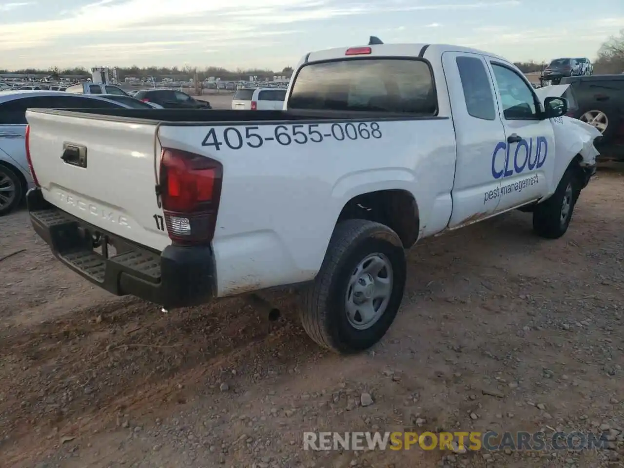 4 Photograph of a damaged car 3TYRX5GNXMT017381 TOYOTA TACOMA 2021