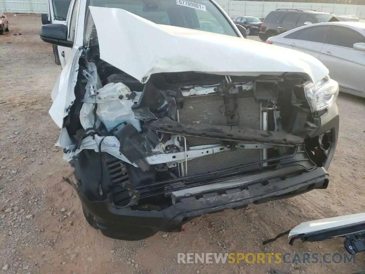 9 Photograph of a damaged car 3TYRX5GNXMT017381 TOYOTA TACOMA 2021