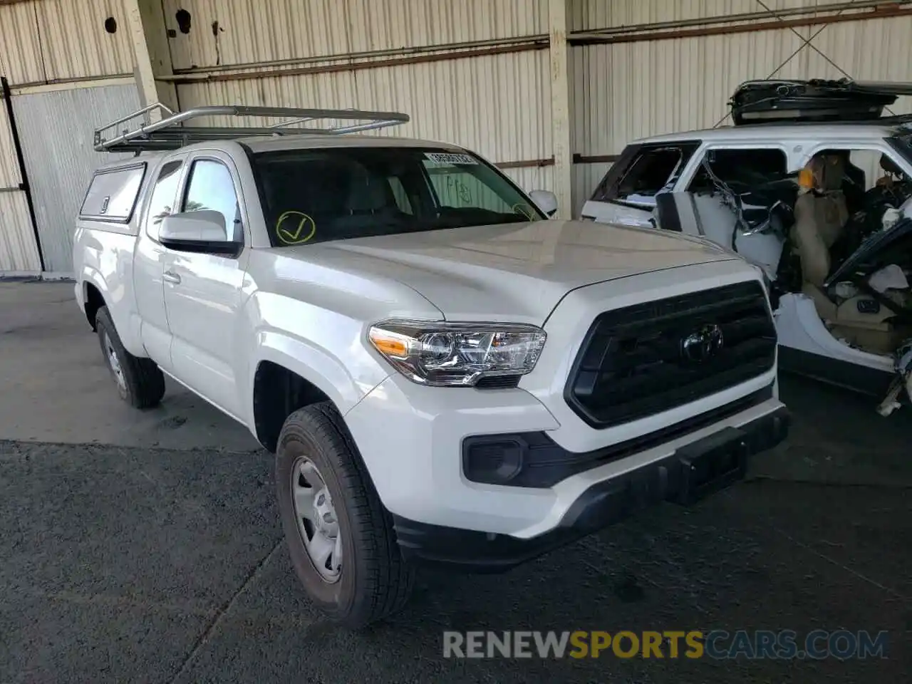 1 Photograph of a damaged car 3TYRX5GNXMT025982 TOYOTA TACOMA 2021