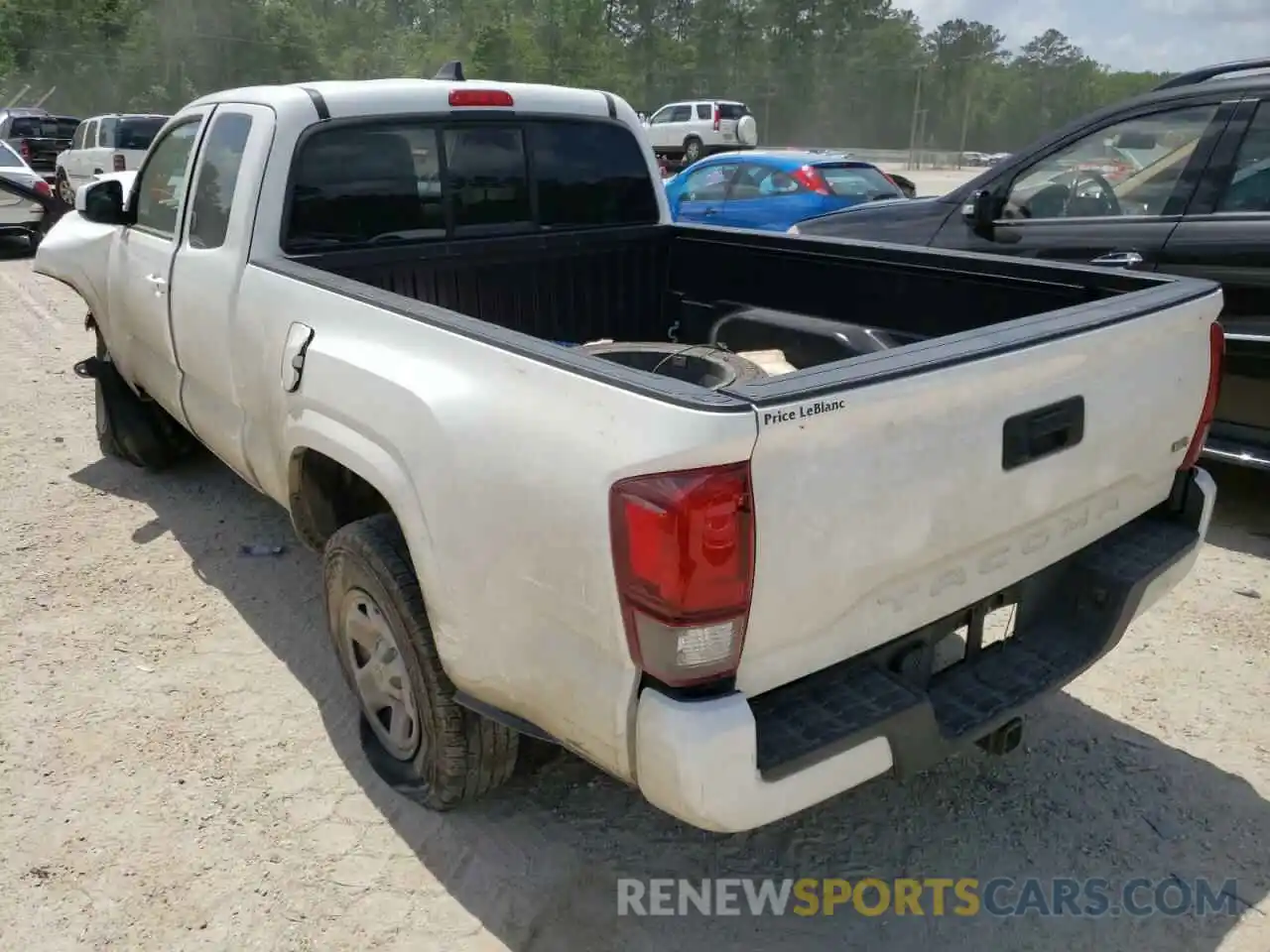 3 Photograph of a damaged car 3TYRZ5CN1MT006821 TOYOTA TACOMA 2021