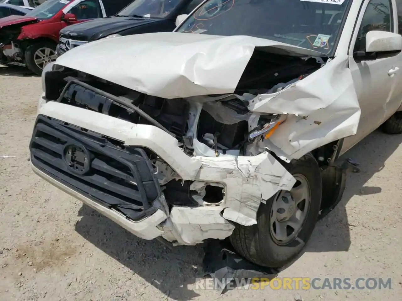 9 Photograph of a damaged car 3TYRZ5CN1MT006821 TOYOTA TACOMA 2021