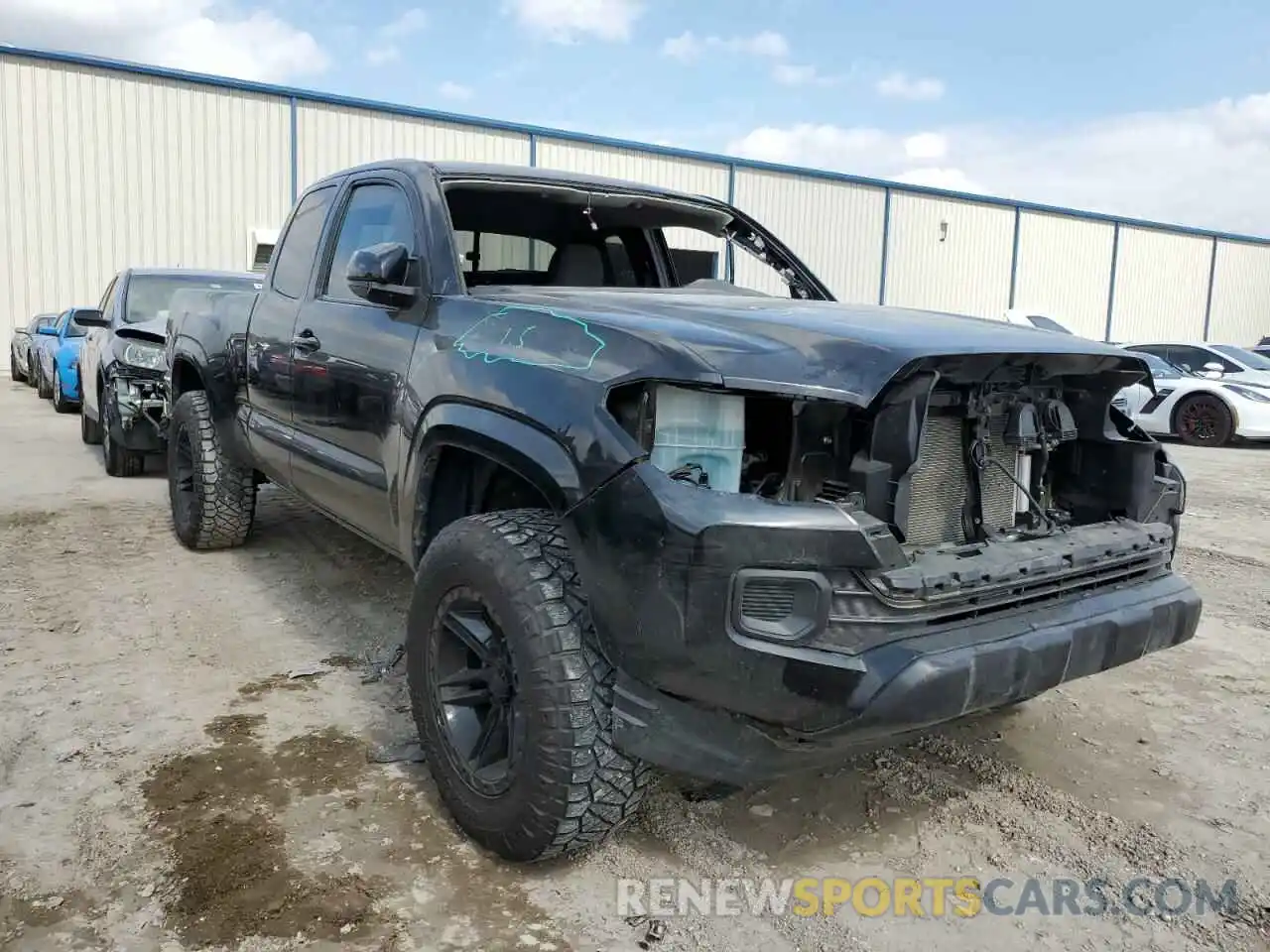 1 Photograph of a damaged car 3TYRZ5CN1MT011260 TOYOTA TACOMA 2021