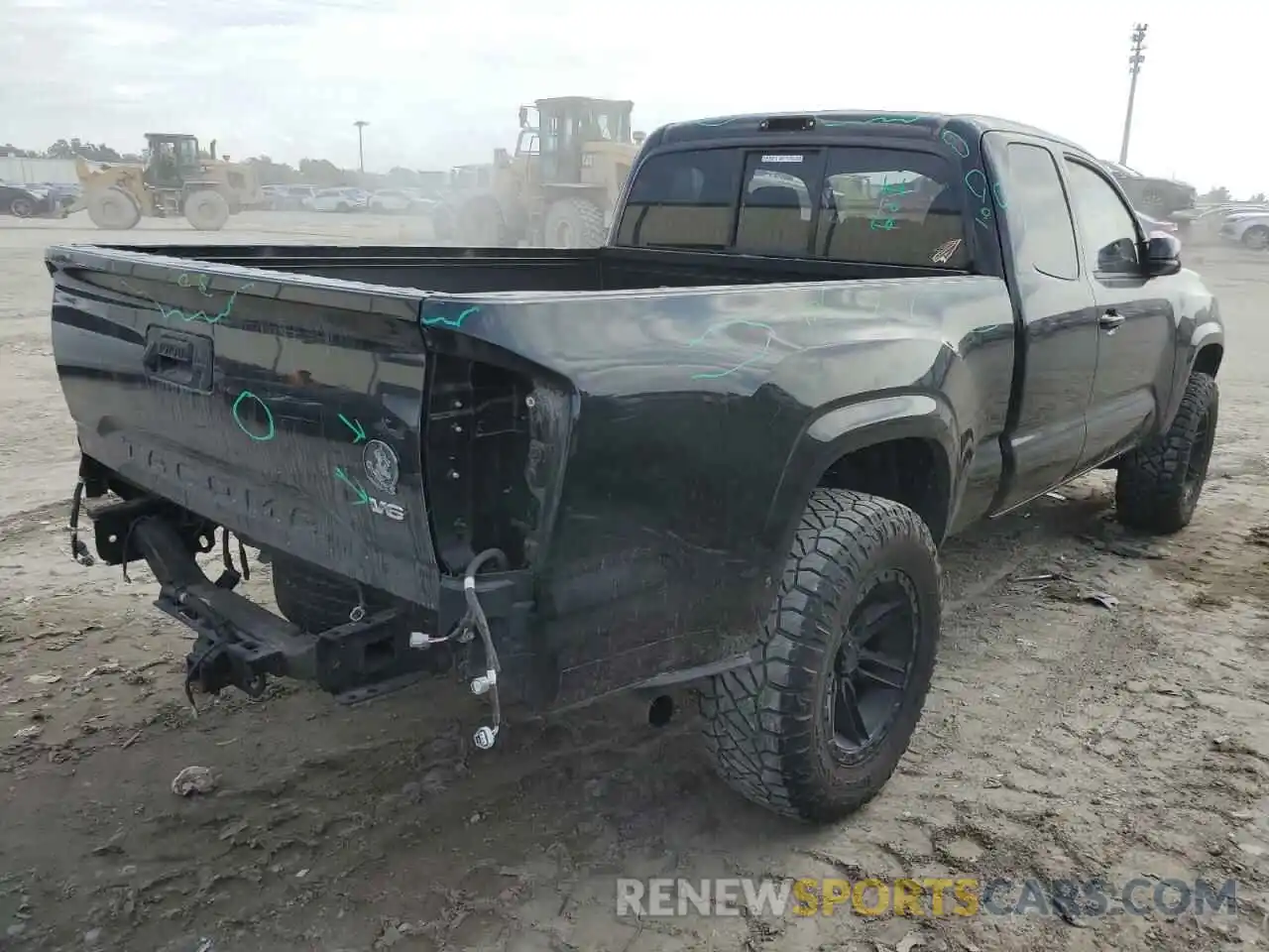 4 Photograph of a damaged car 3TYRZ5CN1MT011260 TOYOTA TACOMA 2021