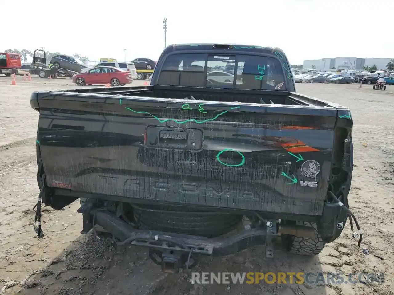 9 Photograph of a damaged car 3TYRZ5CN1MT011260 TOYOTA TACOMA 2021