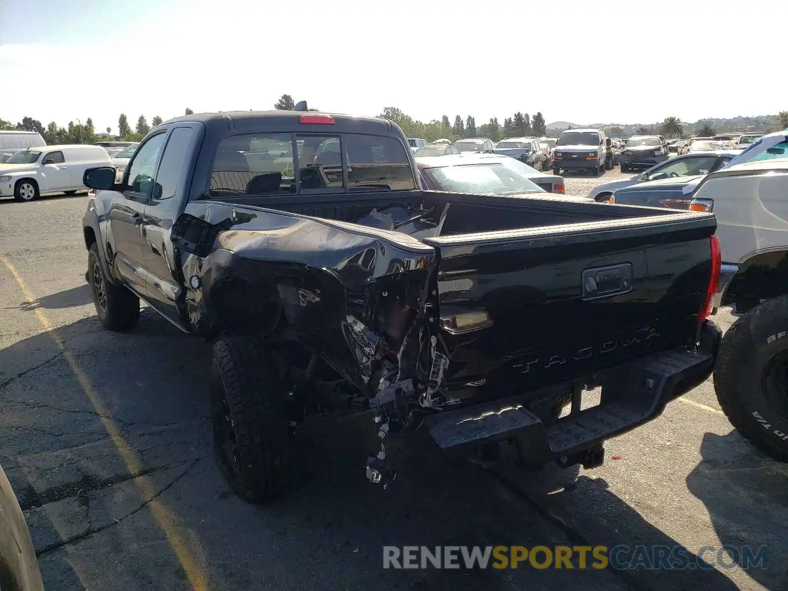 3 Photograph of a damaged car 3TYRZ5CN2MT004916 TOYOTA TACOMA 2021